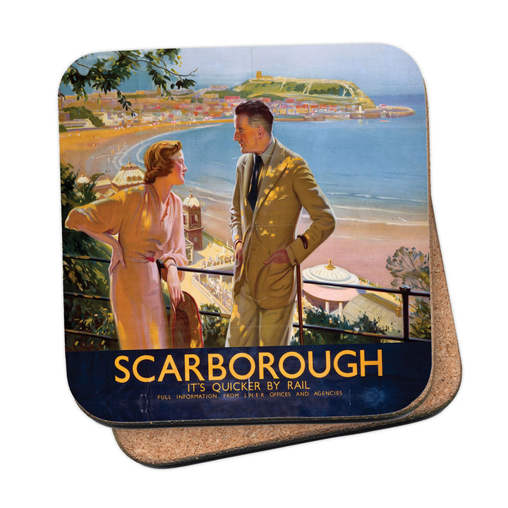 Scarborough, It's Quicker By Rail Coaster