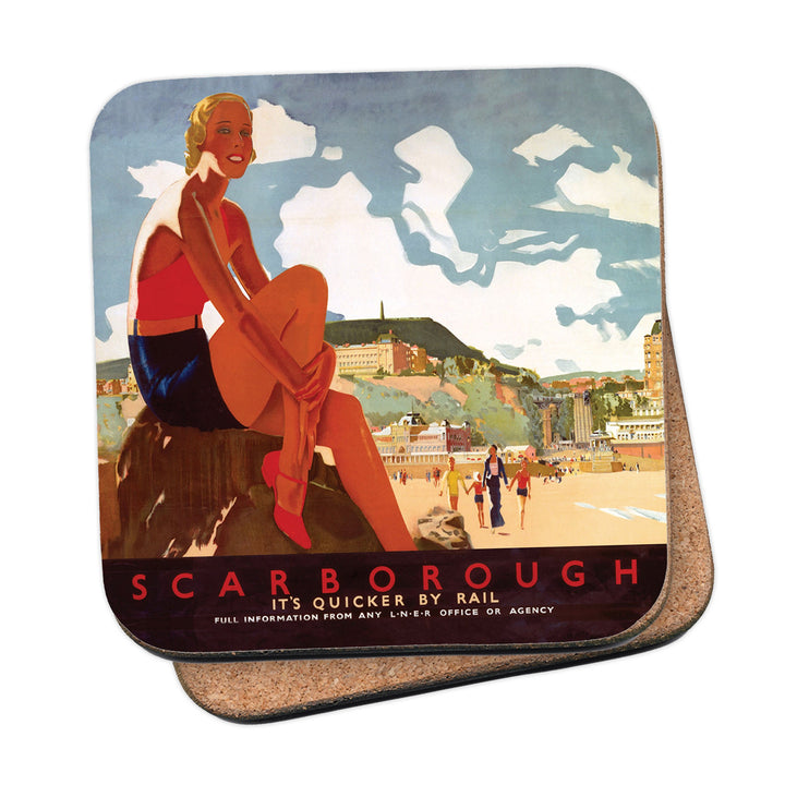 Scarborough, It's Quicker By Rail Coaster