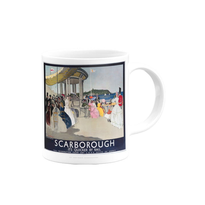 Scarborough, It's Quicker By Rail Mug