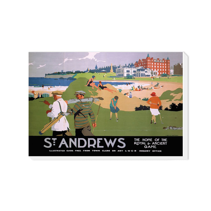 St. Andrews - The Home of the Royal & Ancient Game - Canvas