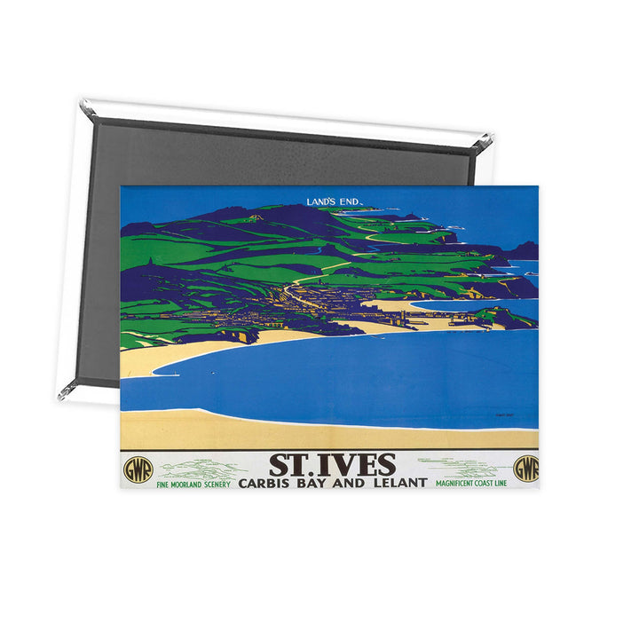 St Ives Fridge Magnet