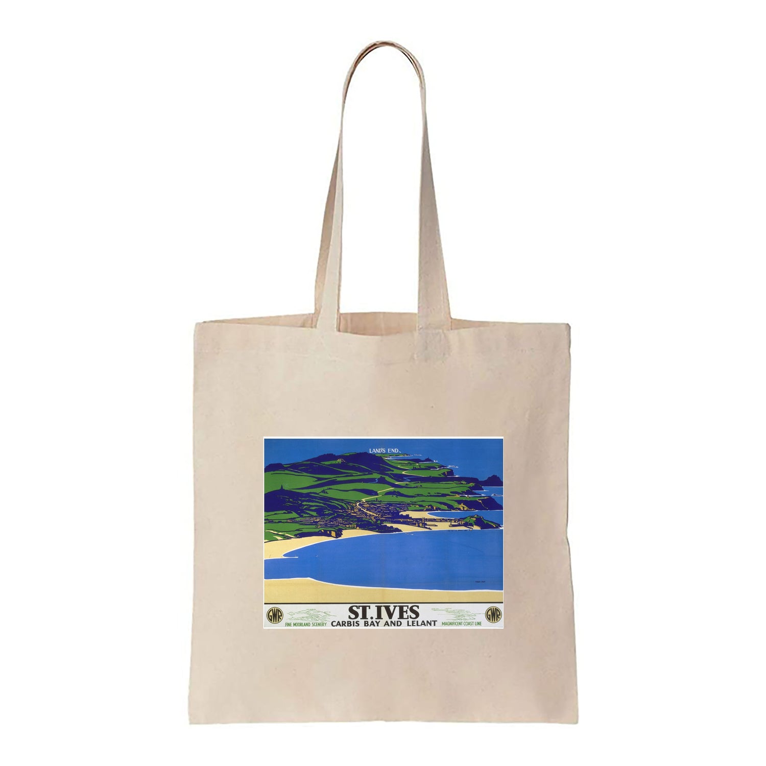St Ives, Carbis Bay and Lelant - Canvas Tote Bag