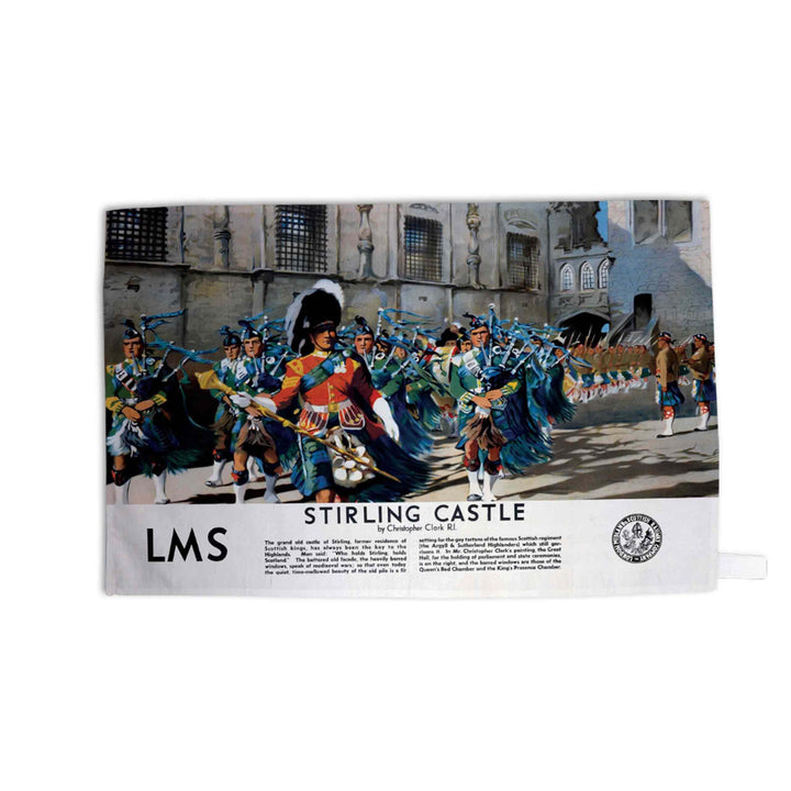 Stirling castle LMS - Tea Towel
