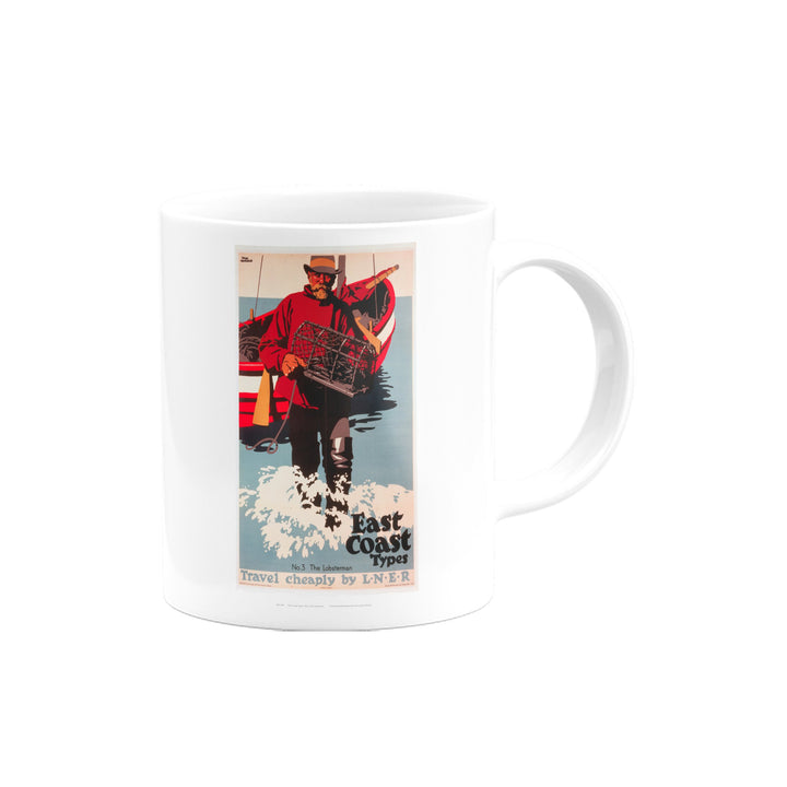 East Coast Types No 3 The Lobsterman Mug