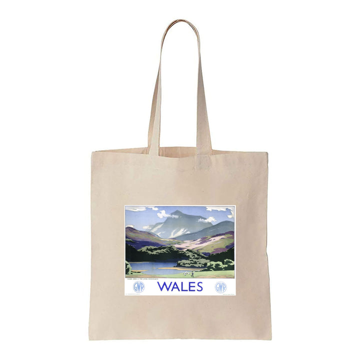 Wales, Cader Idris and The Afon Mawddach - Canvas Tote Bag