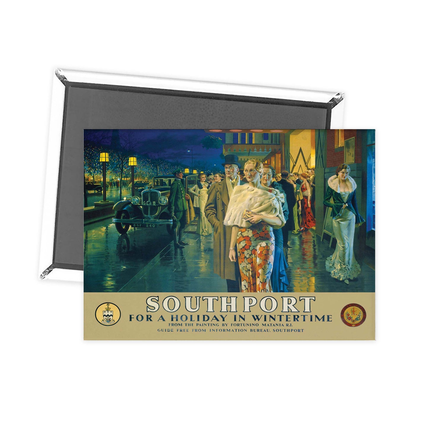 Southport Fridge Magnet