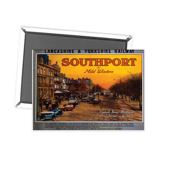 Southport mild winters Fridge Magnet