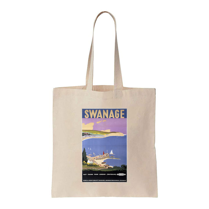 Swanage from London - Canvas Tote Bag
