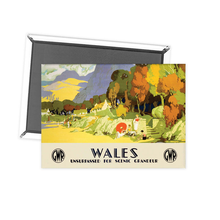 Wales GWR Fridge Magnet