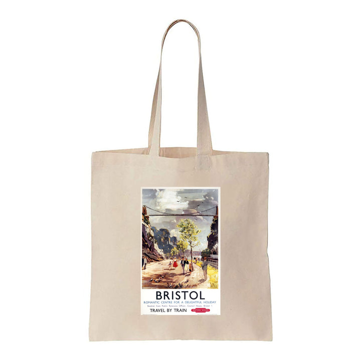 Bristol, Romantic Centre - Canvas Tote Bag