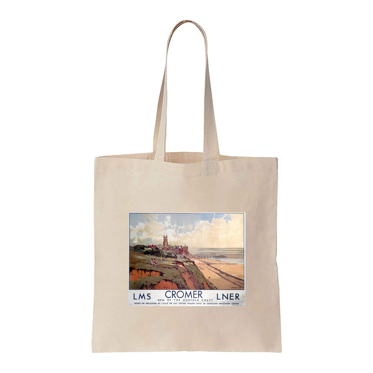 Cromer - Gem of the Norfolk Coast - Canvas Tote Bag