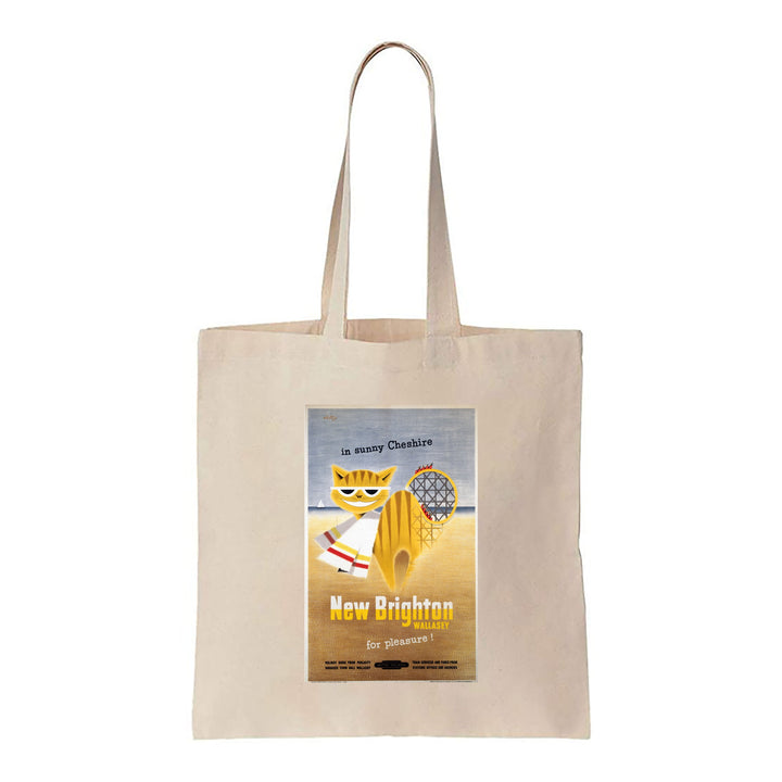 New Brighton in Sunny Cheshire - Canvas Tote Bag