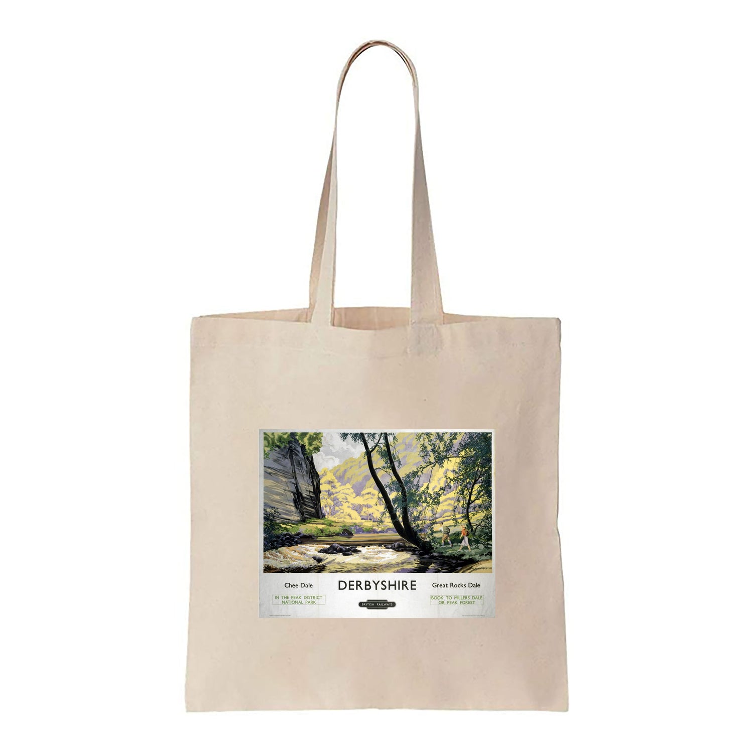 Derbyshire, Chee Dale - Canvas Tote Bag