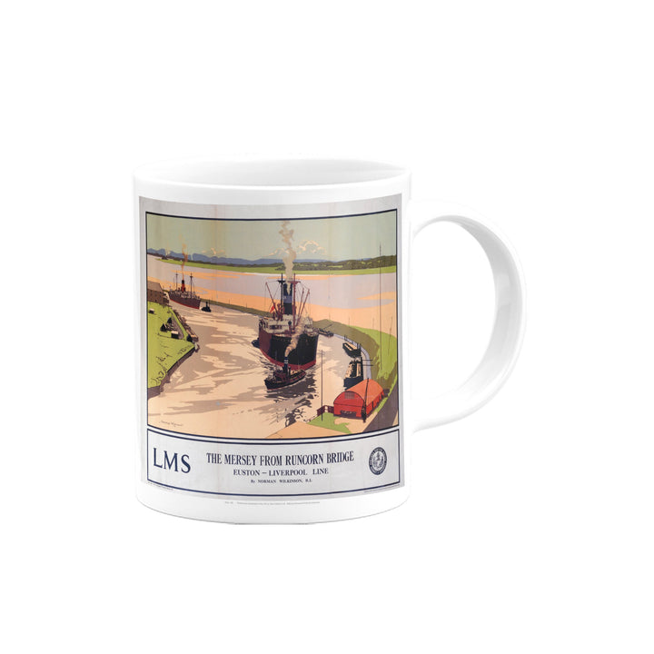 The Mersey from Runcorn Bridge Mug