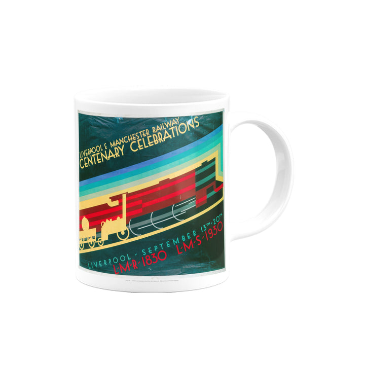 Liverpool to Manchester, Centenary Celebrations Mug