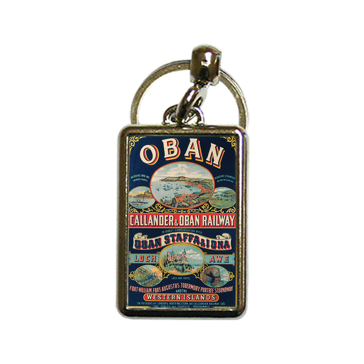 Callander & Oban Railway - Metal Keyring