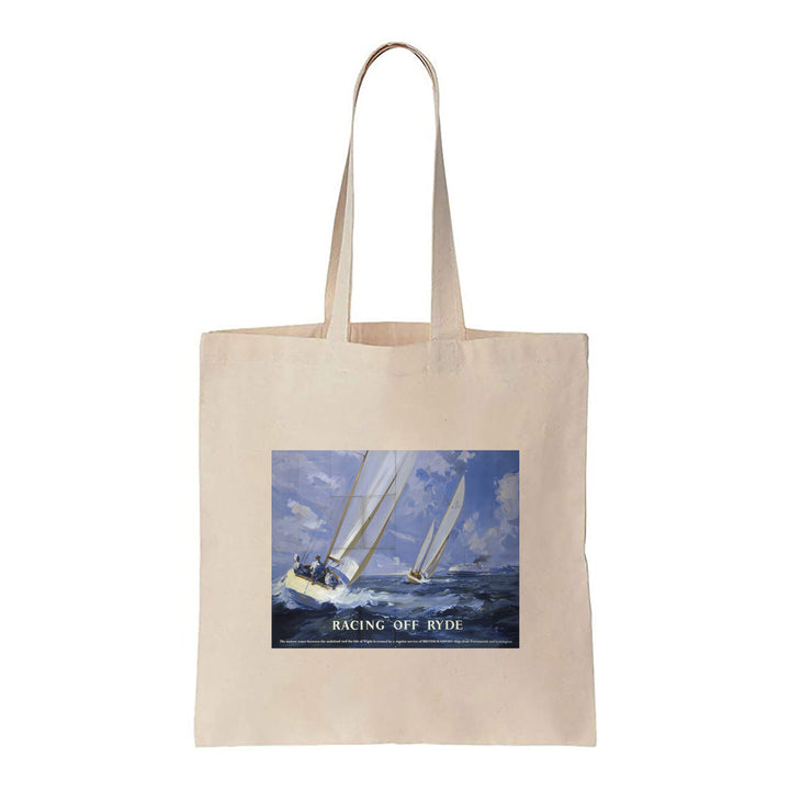 Racing off Ryde - Canvas Tote Bag