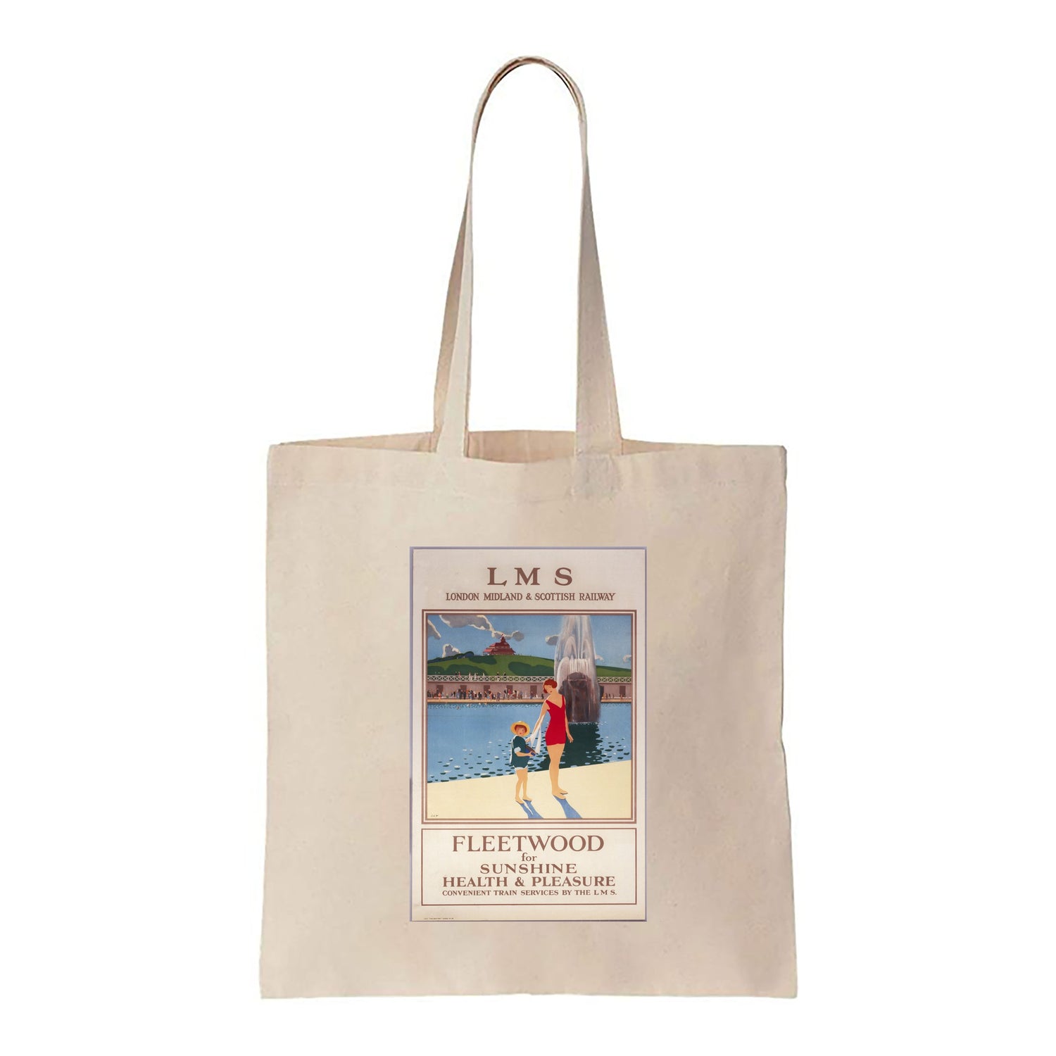 Fleetwood for Sunshine, Health and Pleasure - Canvas Tote Bag