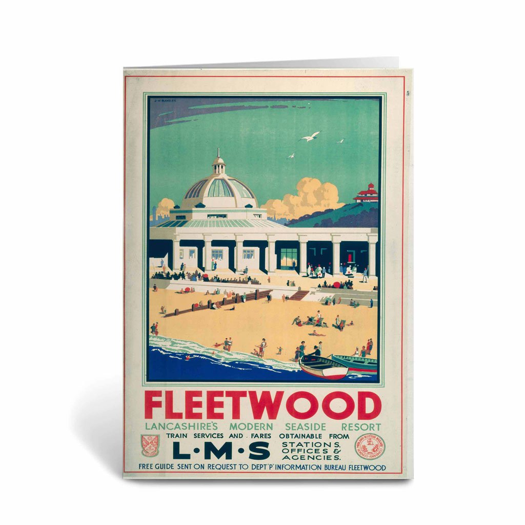 Fleetwood, Lancashires Modern Seaside Resort Greeting Card