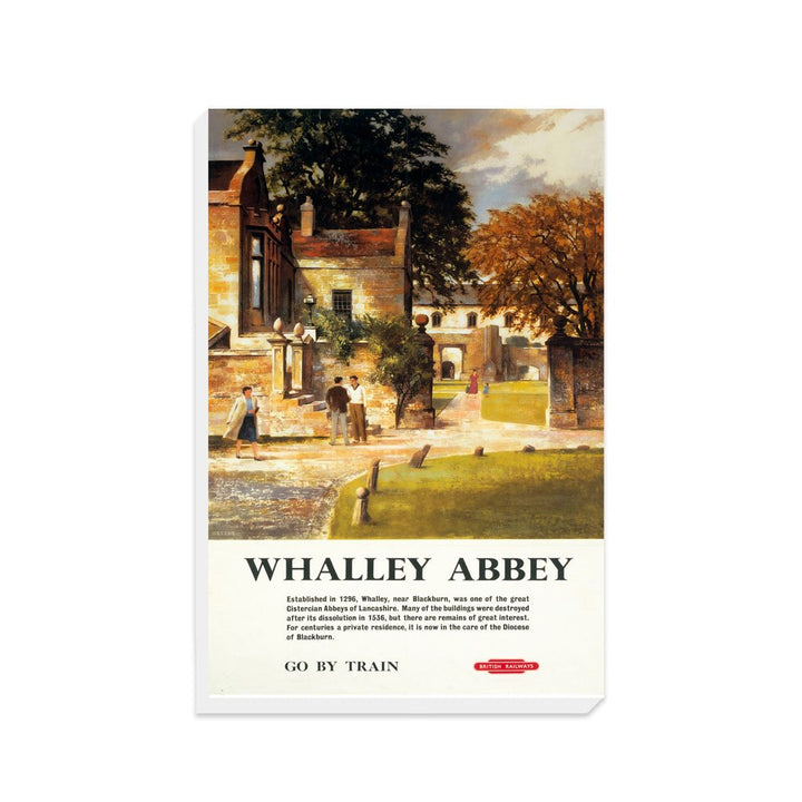 Whalley Abbey, nr. Blackburn Lancashire - Canvas