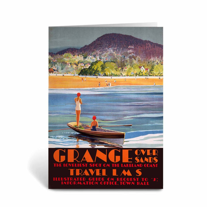 Grange Over Sands, the loveliest spot of the lakeland coast Greeting Card