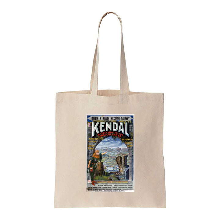 Kendal - Gateway to the English Lakes - Canvas Tote Bag