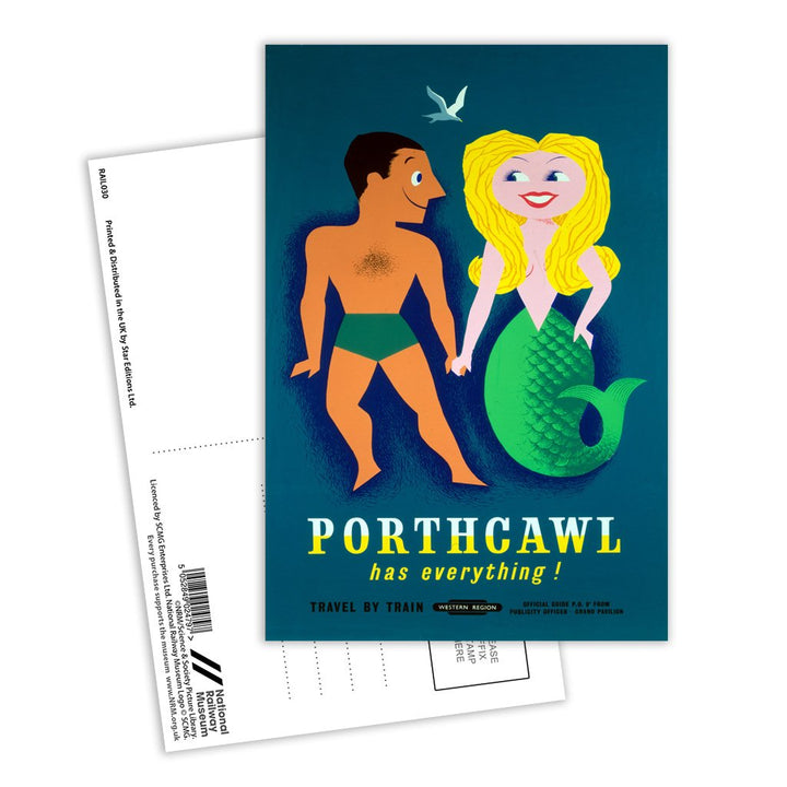 Porthcawl Has Everything - Glamorganshire Postcard Pack of 8