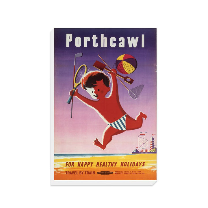 Porthcawl for Happy Holidays - Glamorganshire - Canvas