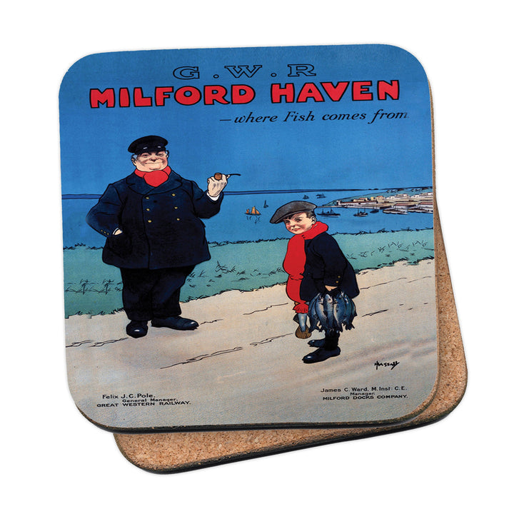 Milford Haven, where fish comes from Coaster
