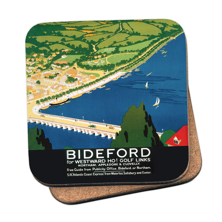 Bideford for Westward Ho! Golf Links Coaster