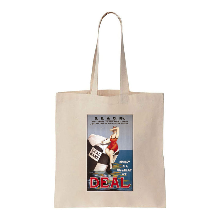 Invest in a Holiday at Deal - Canvas Tote Bag