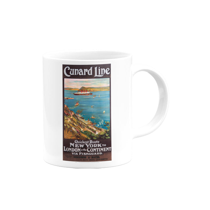 Cunard Line, New York to London Mug