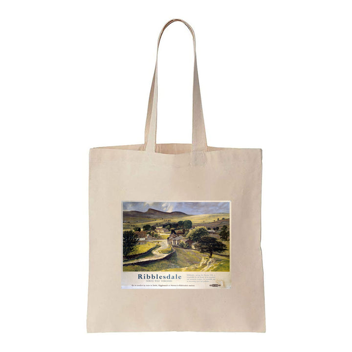 Ribblesdale North West Yorkshire - Canvas Tote Bag