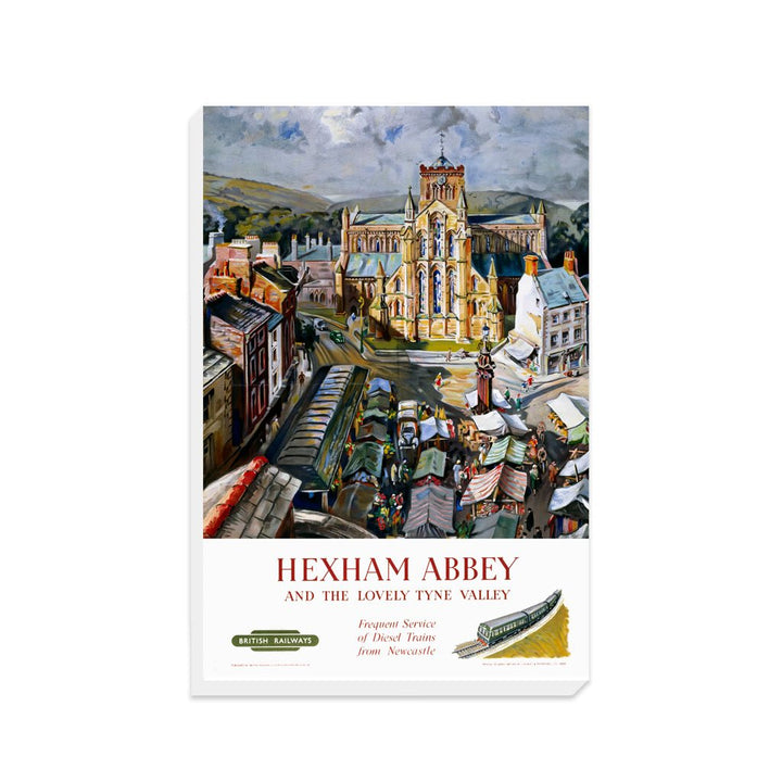 Hexham Abbey, Tyne Valley - Canvas