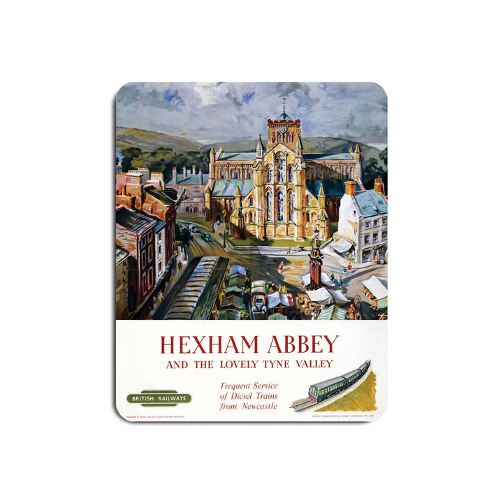 Hexham Abbey, Tyne Valley - Mouse Mat