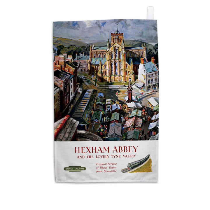 Hexham Abbey, Tyne Valley - Tea Towel