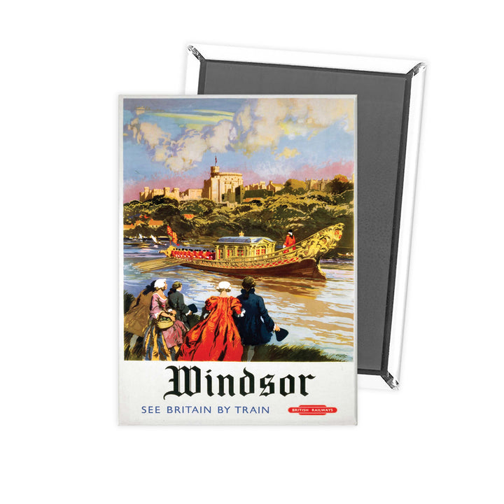 Windsor River Fridge Magnet