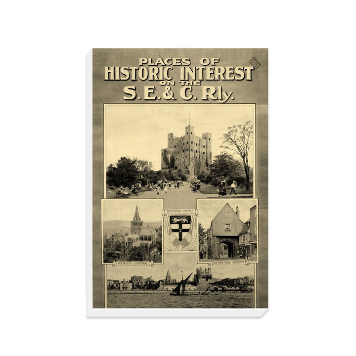 Places of Historic Interest - Rochester - Canvas