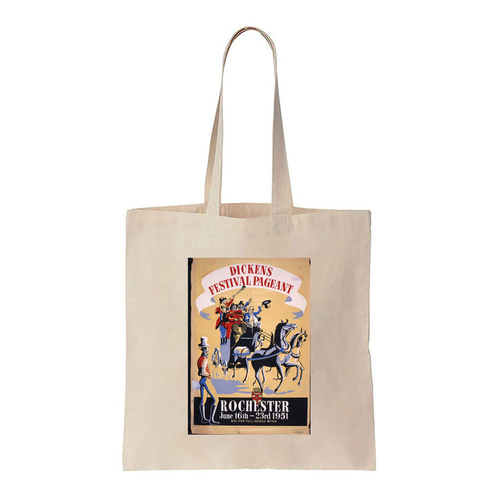 Rochester - Charles Dickens Festival - Canvas Tote Bag
