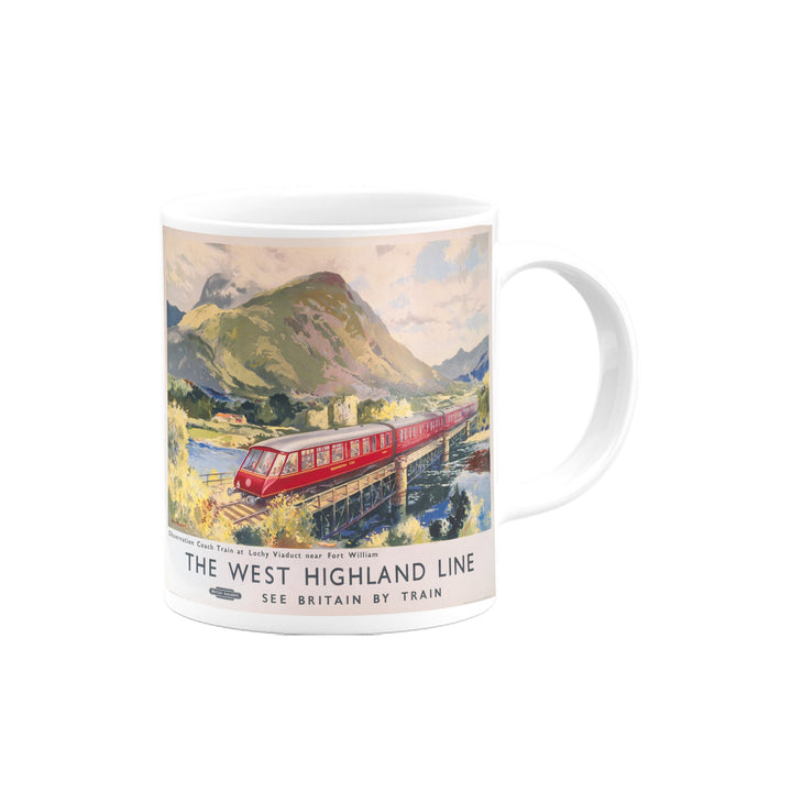 The West Highland Line - Lochy Viaduct nr Fort William Mug