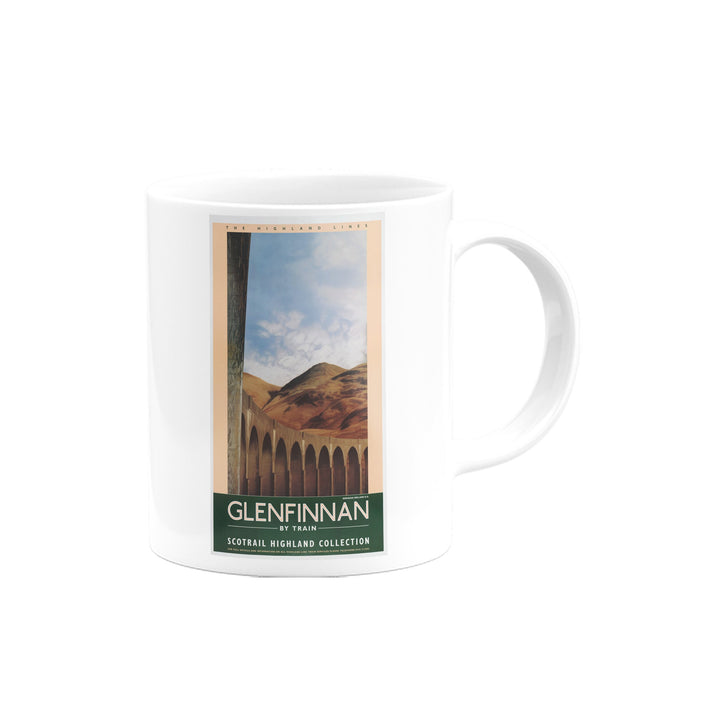 Glenfinnan by Train Highland Lines Mug