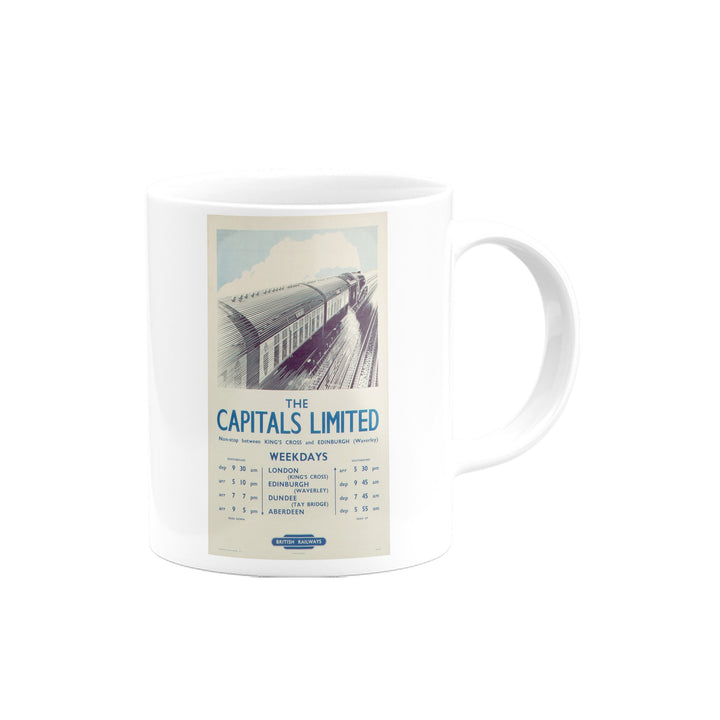 The Capitals Limited - Edinburgh, Dundee, Aberdeen Mug