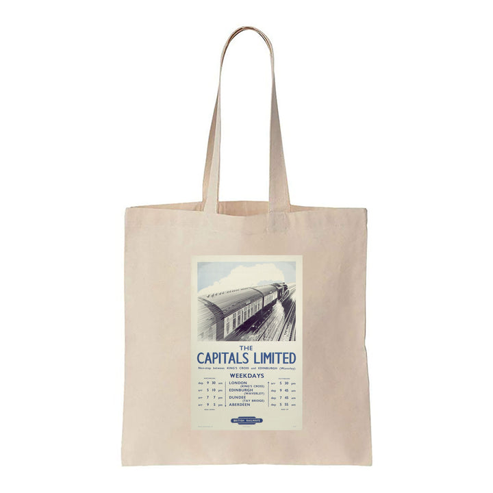 The Capitals Limited - Edinburgh, Dundee, Aberdeen - Canvas Tote Bag