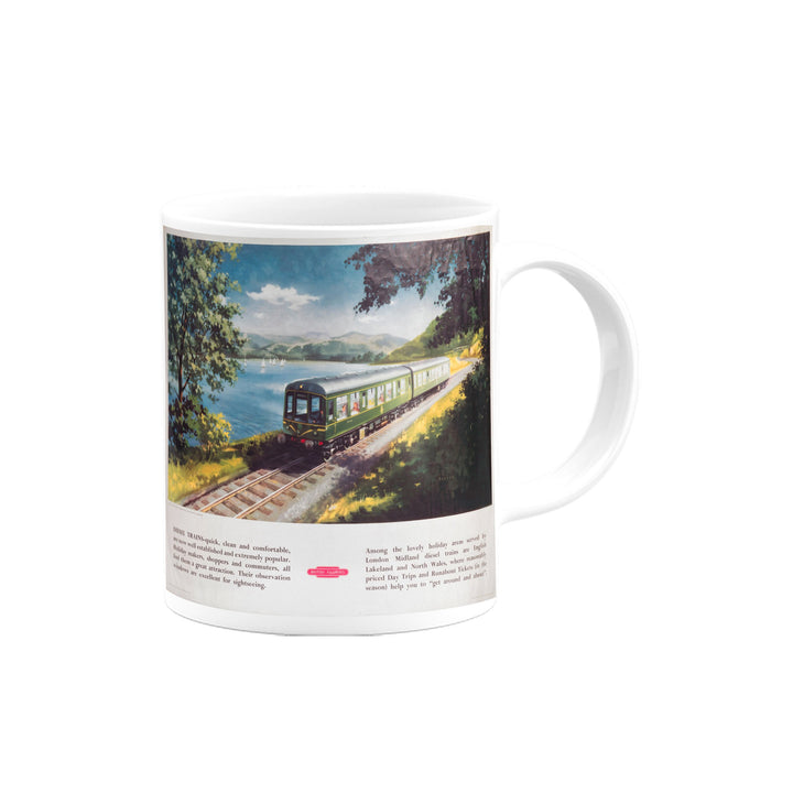 Diesel Trains, English Lakeland and North Wales Mug