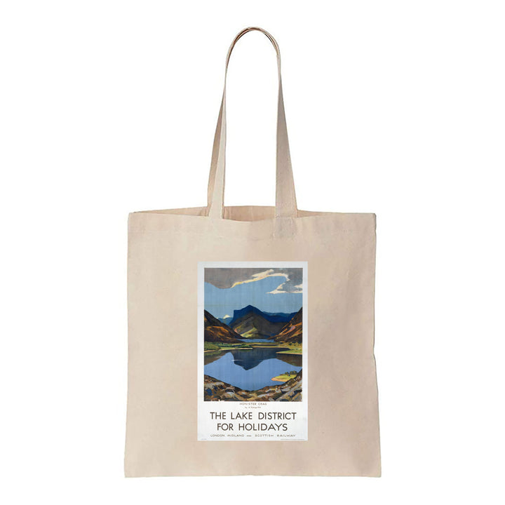 The Lake District, Honister Crag LMS - Canvas Tote Bag