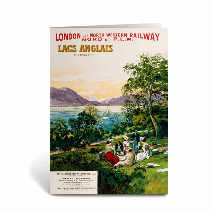 Lacs Anglais, Ullswater Greeting Card