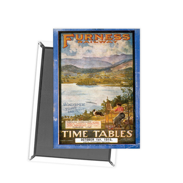 Furness Railway, Windermere Fridge Magnet