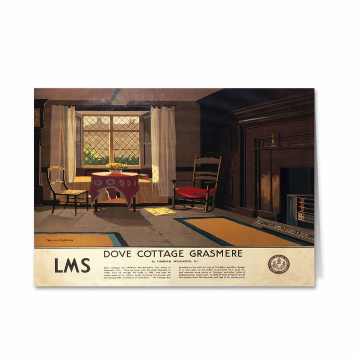 Dove Cottage, Grasmere LMS Greeting Card