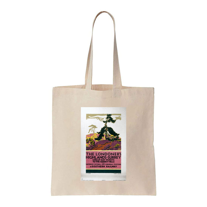 The Londoner's Highlands - Surrey - Canvas Tote Bag