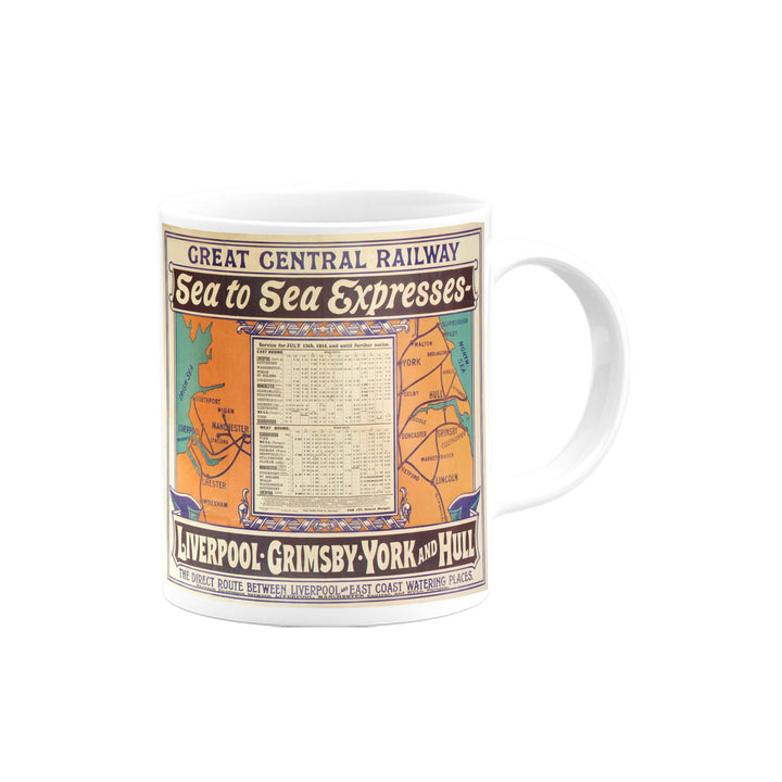 Sea to Sea Expresses - Liverpool, Grimsby, York and Hull Mug